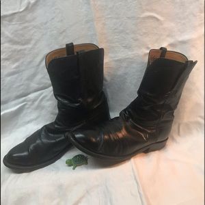 Lucchese Black cowboy boots size 11D, Only $60